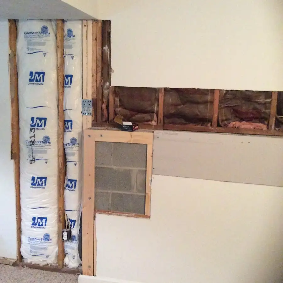 Wall insulation replacement during Odor Removal & Deodorization in Hemet